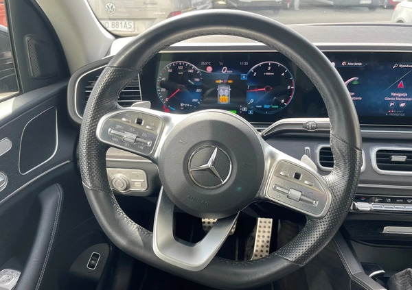 Mercedes-Benz GLE cena 299000 przebieg: 35000, rok produkcji 2021 z Jedlina-Zdrój małe 154